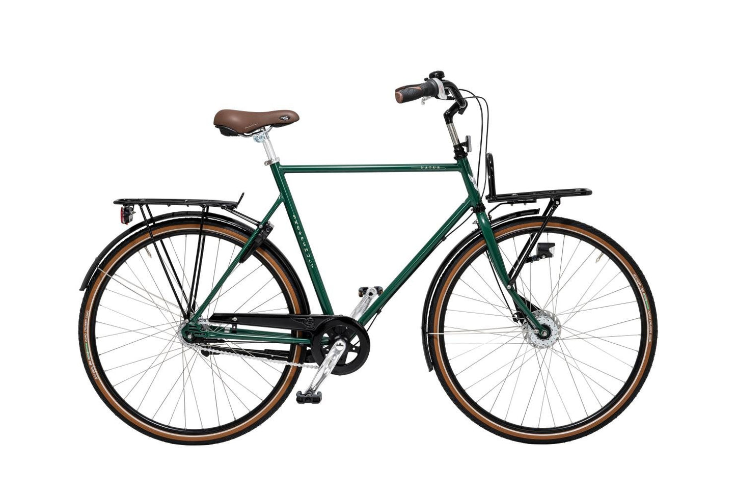 Herrcykel Skeppshult Natur 7-Växlar Mossgrön