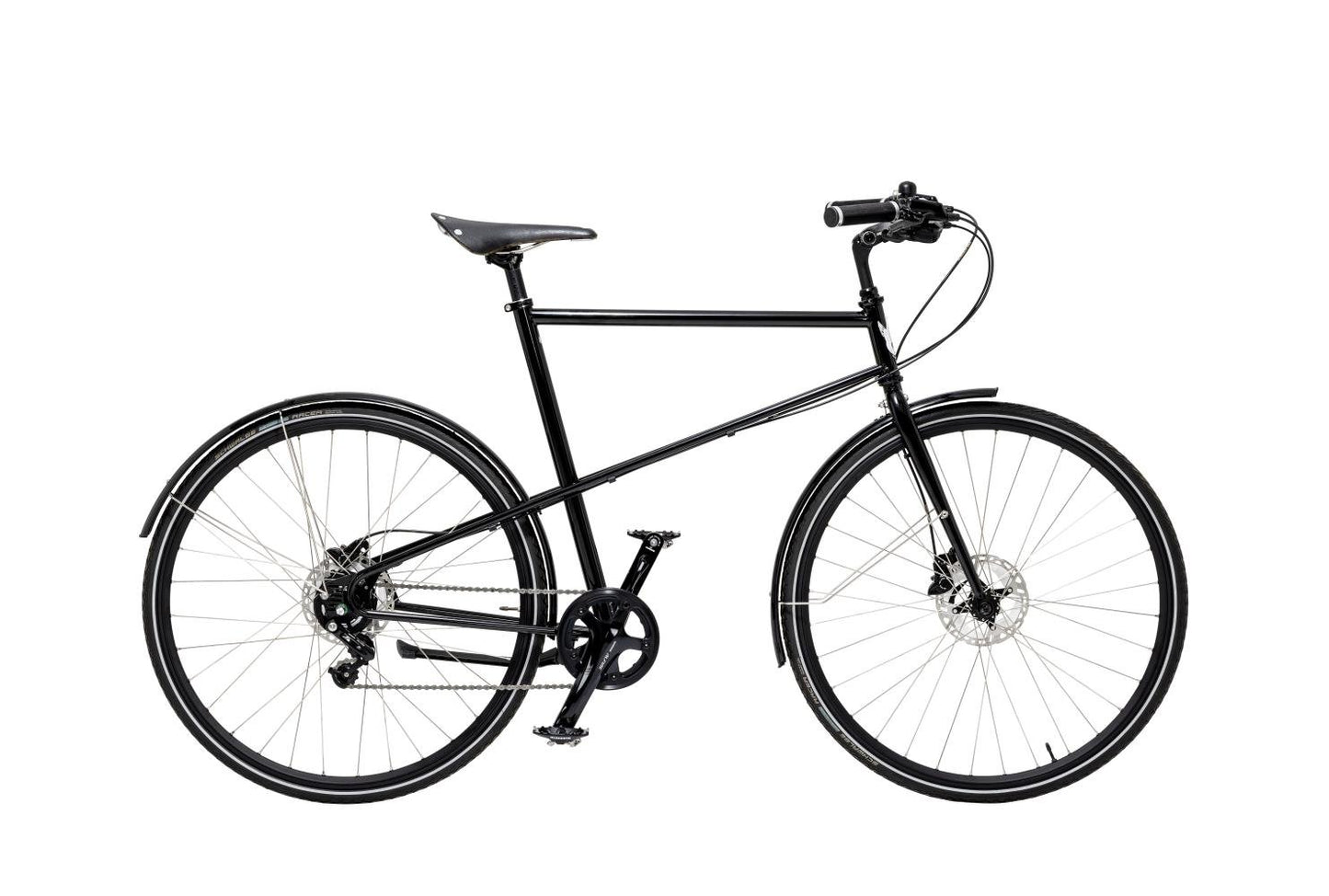 Hybridcykel Skeppshult Z 11-växlar Svart Spegel