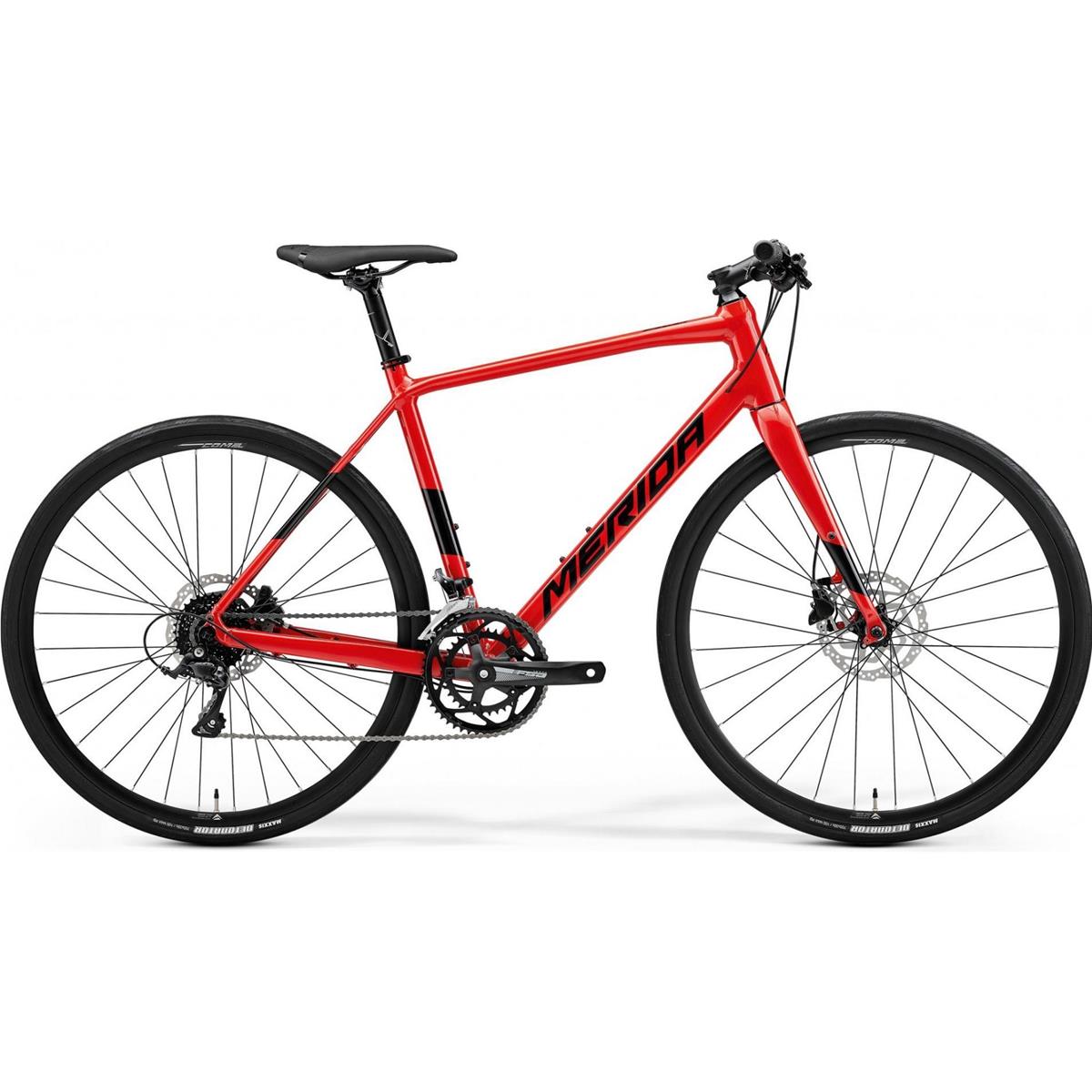 Hybridcykel Merida Speeder 200 Klarröd/Svart