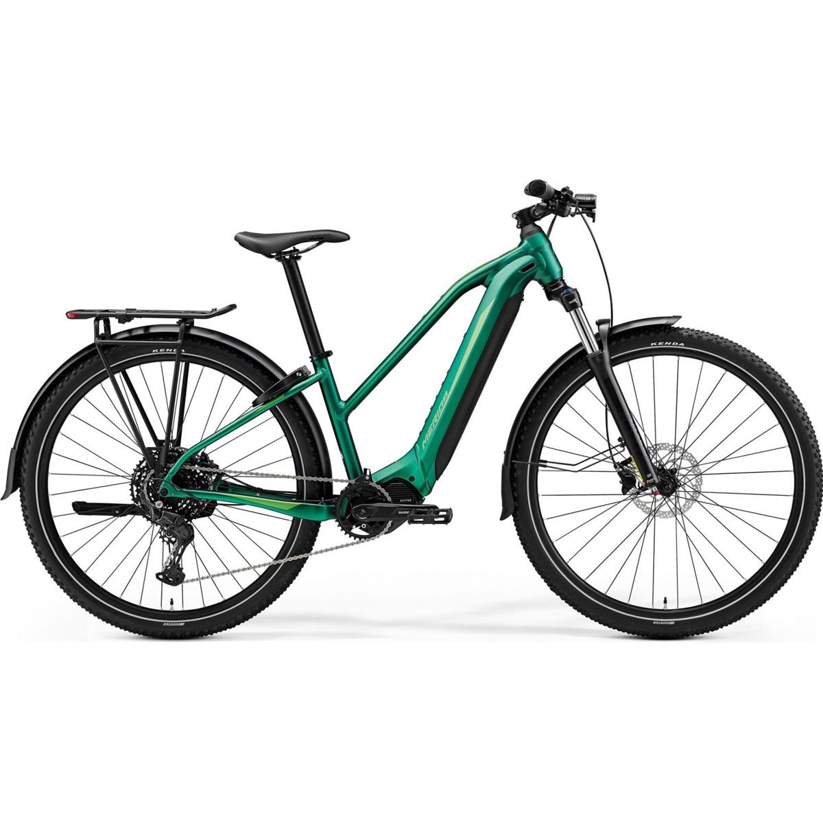 Elcykel Merida eBig.Tour 400 EQ Blå/Grön