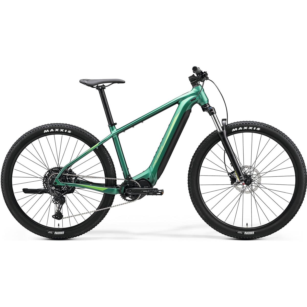 El MTB Merida eBig.Nine 400 Blå/Grön