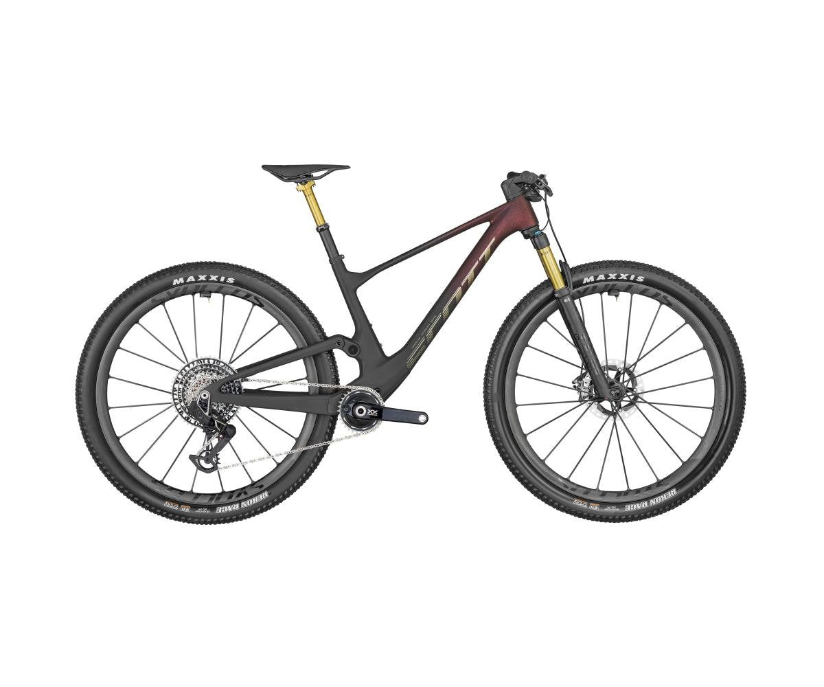 MTB Heldämpad Scott Spark RC SL TR svart