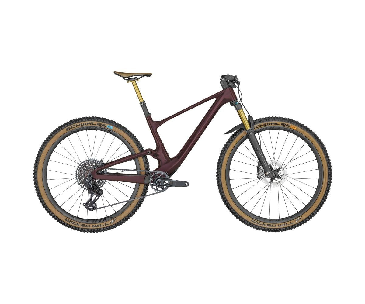 MTB Heldämpad Scott Spark 900 TR blå