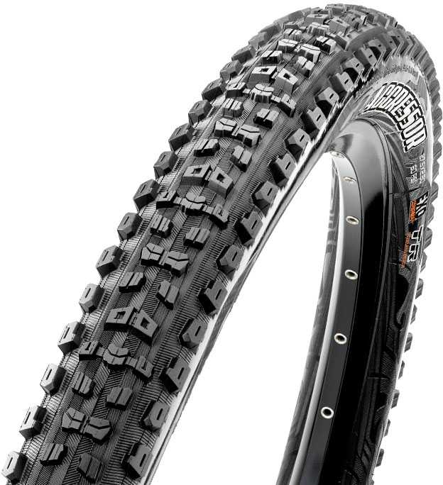 Cykeldäck Maxxis Aggressor DD TL-Ready 63-584 (27.5 x 2.5") vikbart svart