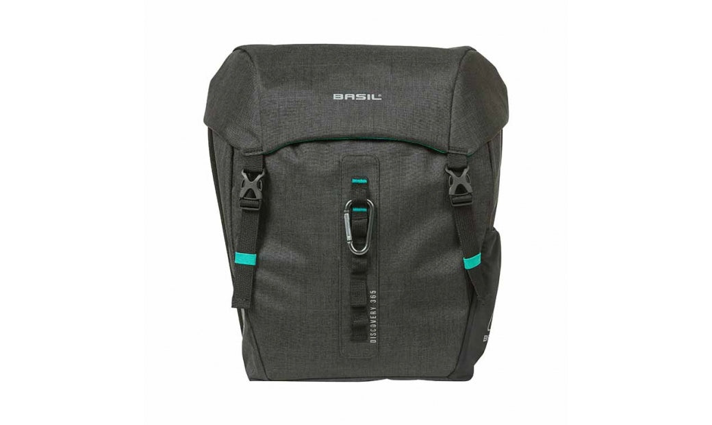 Packväska Basil Discovery 365D Double Bicycle Bag M svart