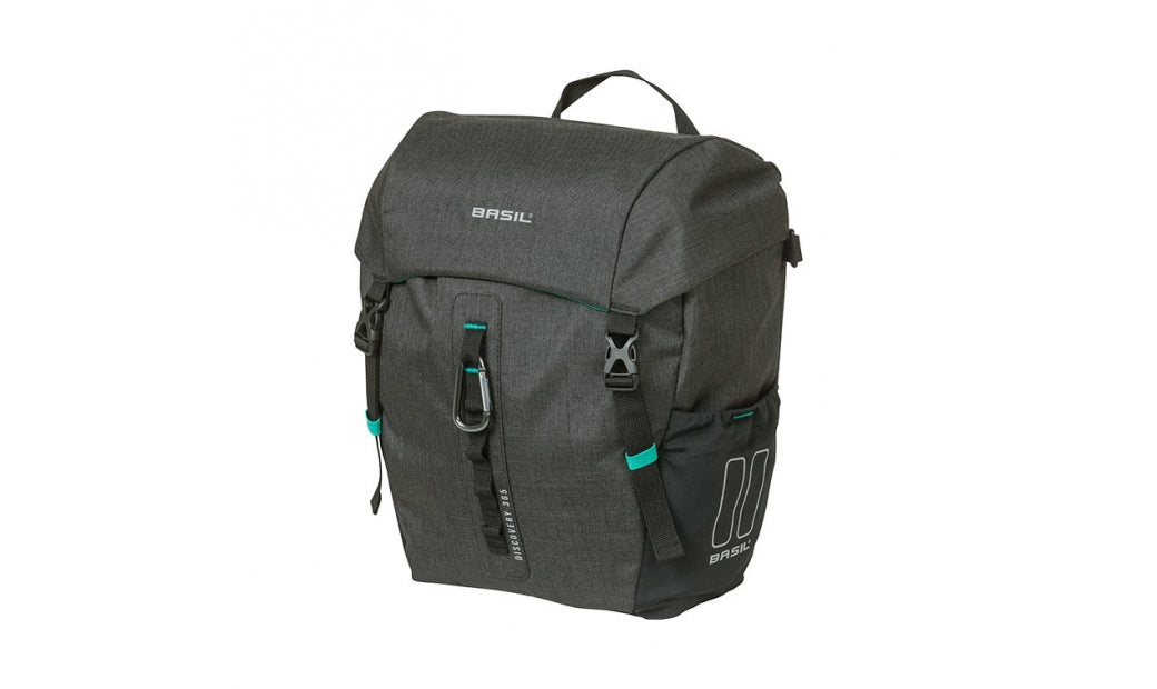Packväska Basil Discovery 365D Single Pannier M svart