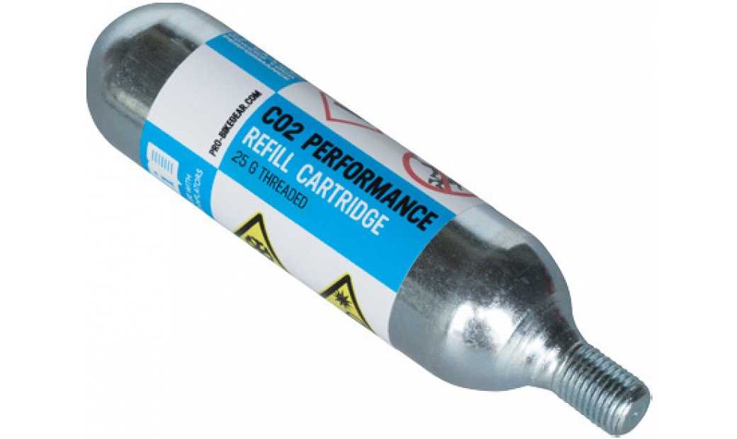 Kolsyrepatron Pro gängad 25 gram 1-Pack