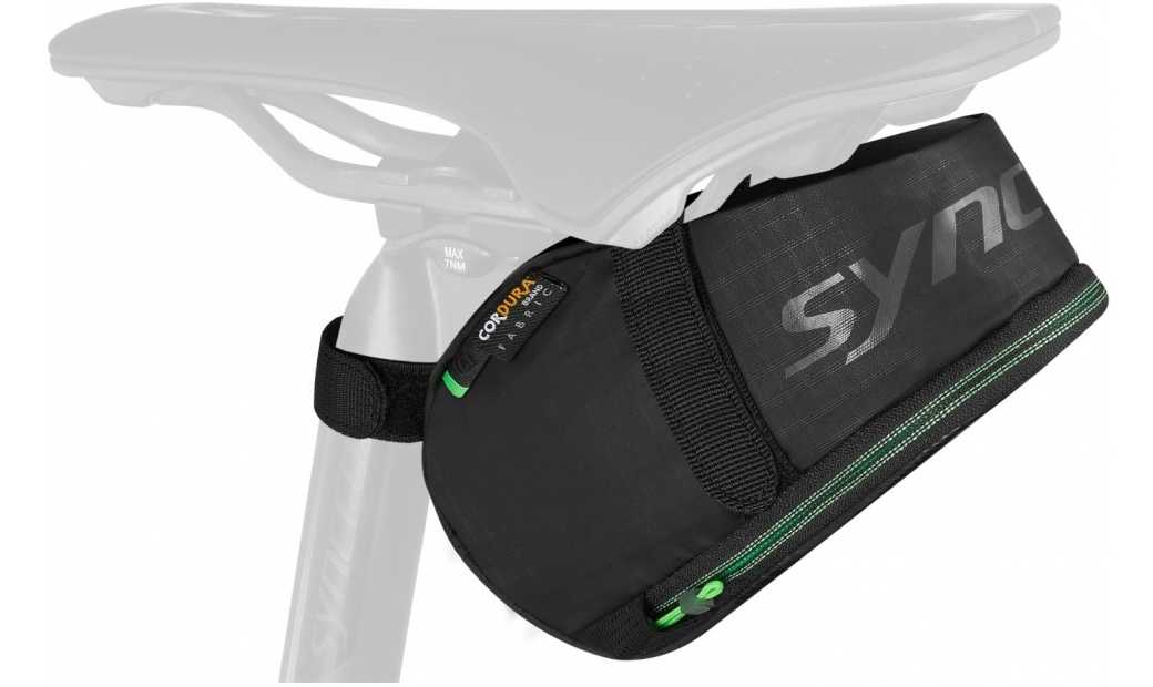 Sadelväska Syncros Hivol 600 strap svart