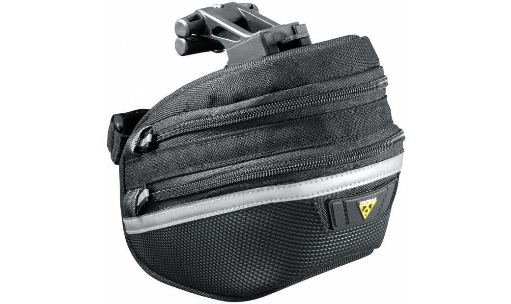 Sadelväska Topeak Wedge Pack II Quickclick large 1.25-1.65 l svart