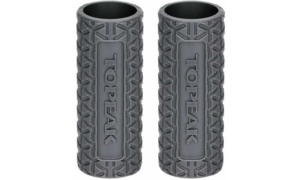 Silikonskydd Topeak för 25 g Kolsyrepatron grå 2-pack