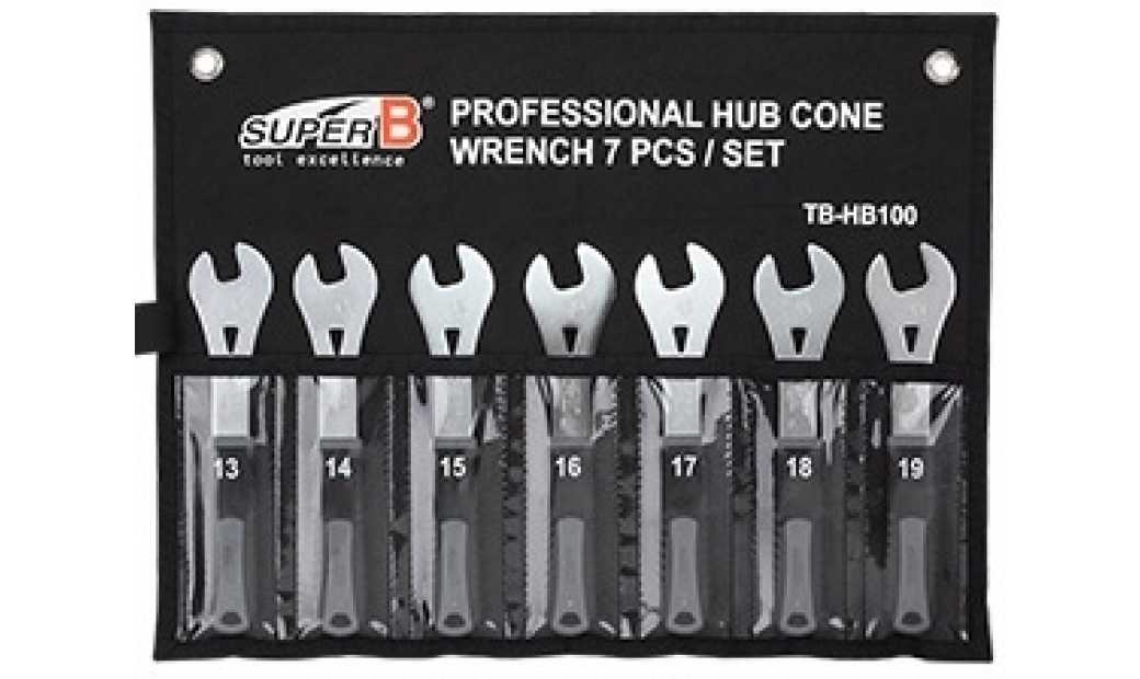 Konnyckelset Super B TB-HB100 13-19 mm
