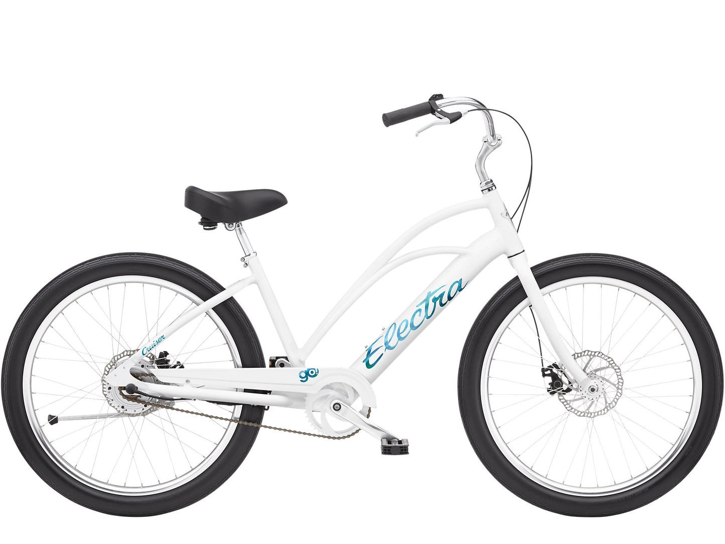 Elcykel Electra Cruiser Go! dam vit