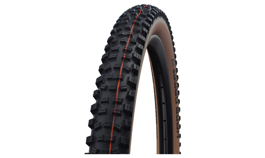 Cykeldäck Schwalbe Hans Dampf ADDIX Soft Super Trail 27,5x2,35" (60-584) vikbart svart/brun