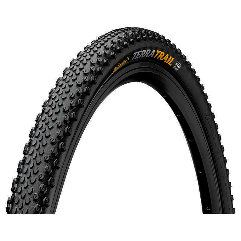Cykeldäck Continental Terra Trail ShieldWall 35-622 (28x1.35") svart/cream vikbart
