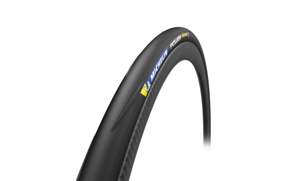 Cykeldäck Michelin POWER ROAD aramid protek+ X-race 25-622 Blå Vikbart