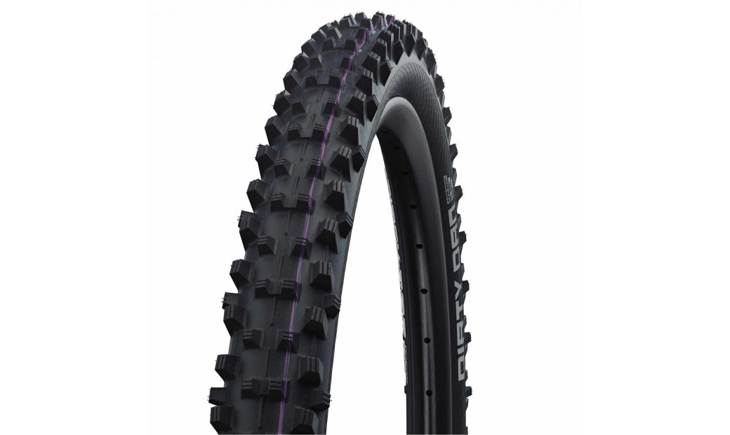 Cykeldäck Schwalbe Dirty Dan ADDIX Ultra Soft Super Downhill TLE 60-622 (29x2.35") Svart Vikbart