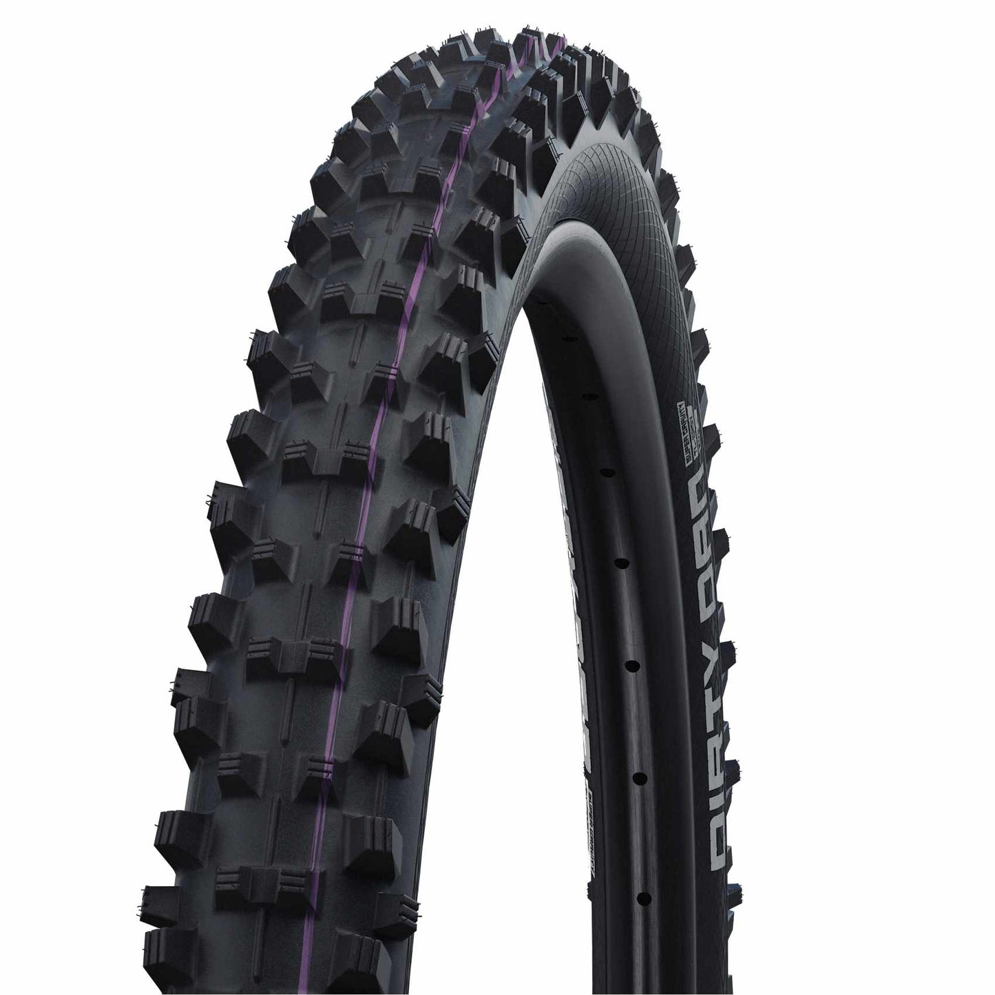 Cykeldäck Schwalbe Dirty Dan ADDIX Ultra Soft Super Gravity TLE 60-584 (27.5x2.35") Svart Vikbart