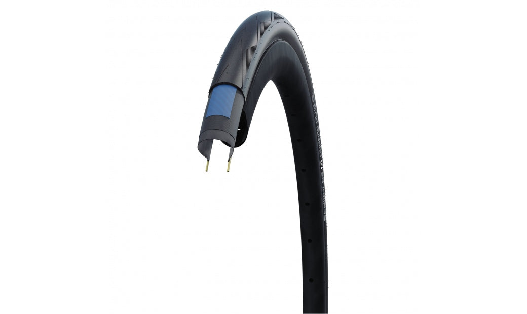 Cykeldäck Schwalbe Durano ADDIX DD RaceGuard 23-622 graphite sidewall