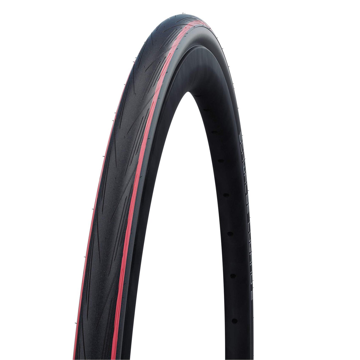 Cykeldäck Schwalbe Lugano II Silica K-Guard 25-622 Röd