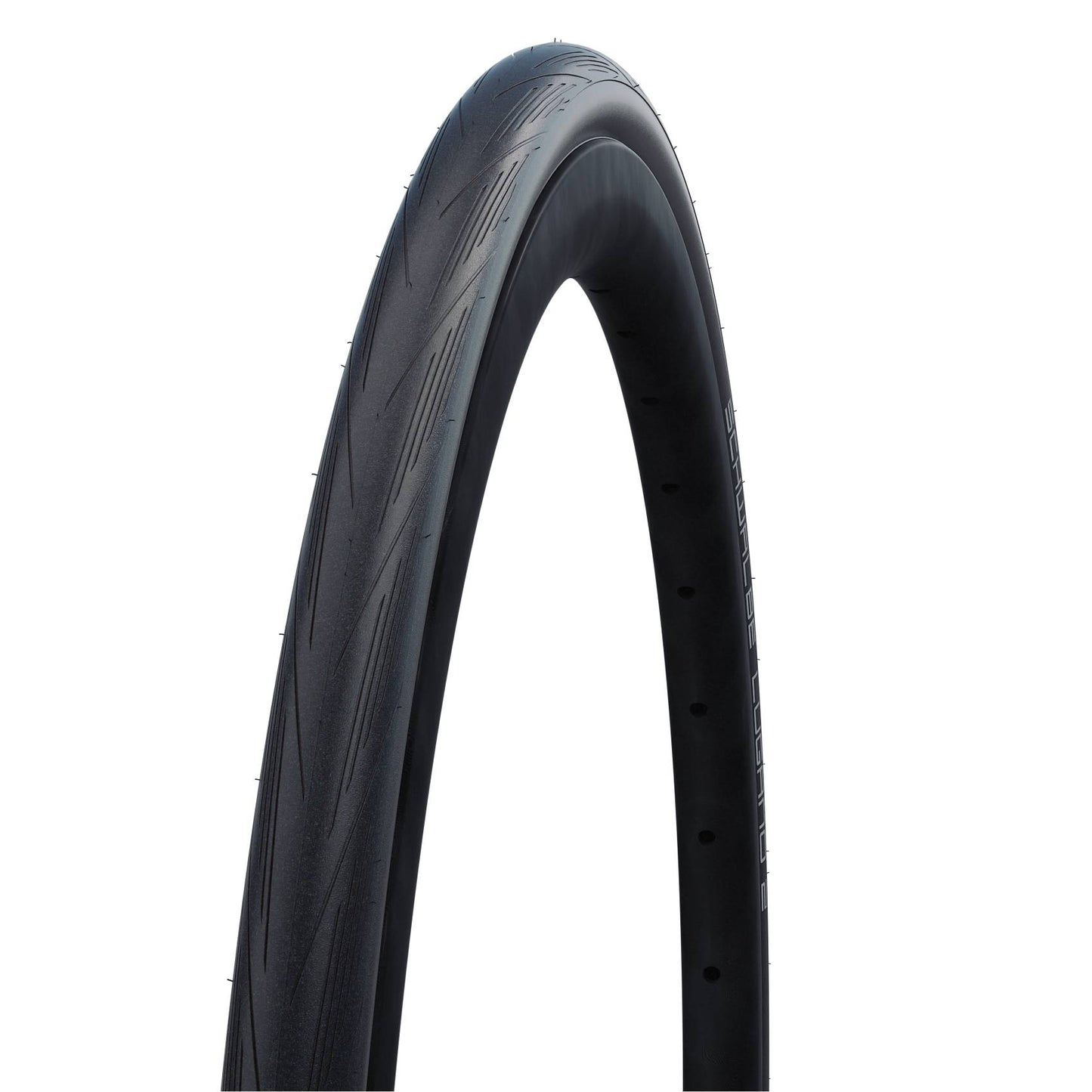 Cykeldäck Schwalbe Lugano II Silica K-Guard 25-622 Svart Vikbart