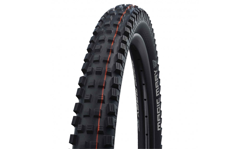Cykeldäck Schwalbe Magic Mary ADDIX Soft Super Gravity TLE 62-584 (27.5x2.40") Svart Vikbart