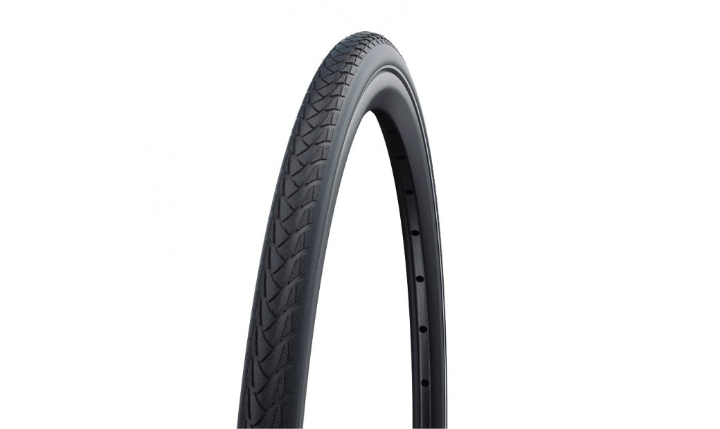 Rullstolsdäck Schwalbe Marathon Plus SmartGuard Black N Roll 25-489 (22x1.00") Svart