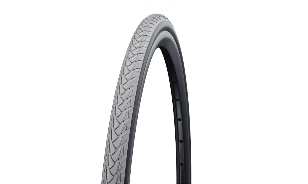 Rullstolsdäck Schwalbe Marathon Plus SmartGuard GRC 25-540 (24x1.00") Grå/Svart
