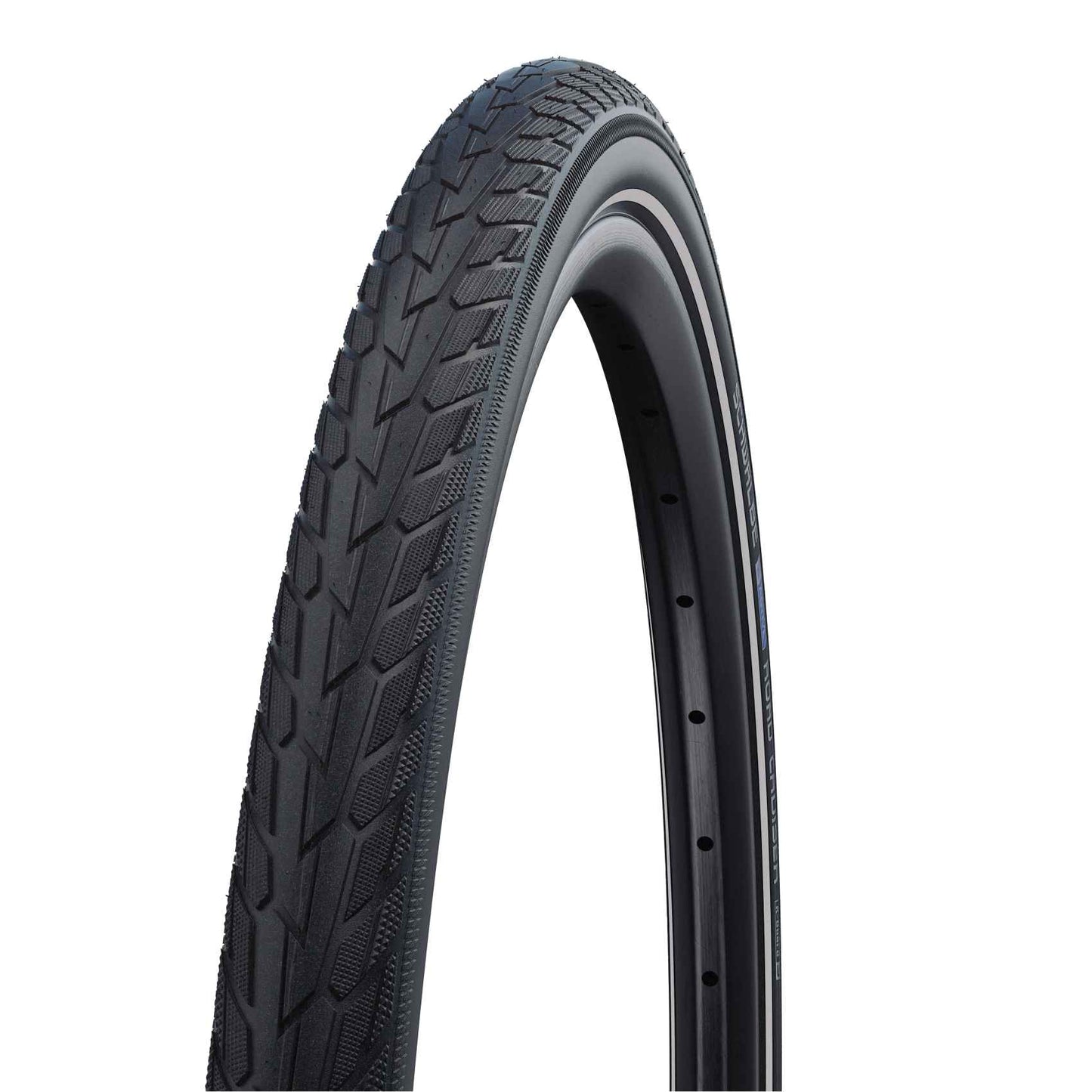 Cykeldäck Schwalbe Road Cruiser Green Compound K-Guard 37-622 (28x1.40") Svart/Reflex