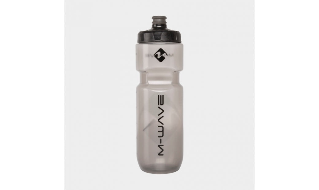 Cykelflaska M-Wave PBO svart/transparent 0.75 liter