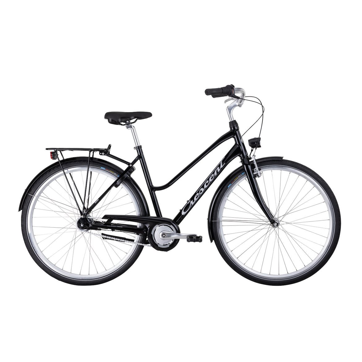 Damcykel Crescent Skans Svart 2022