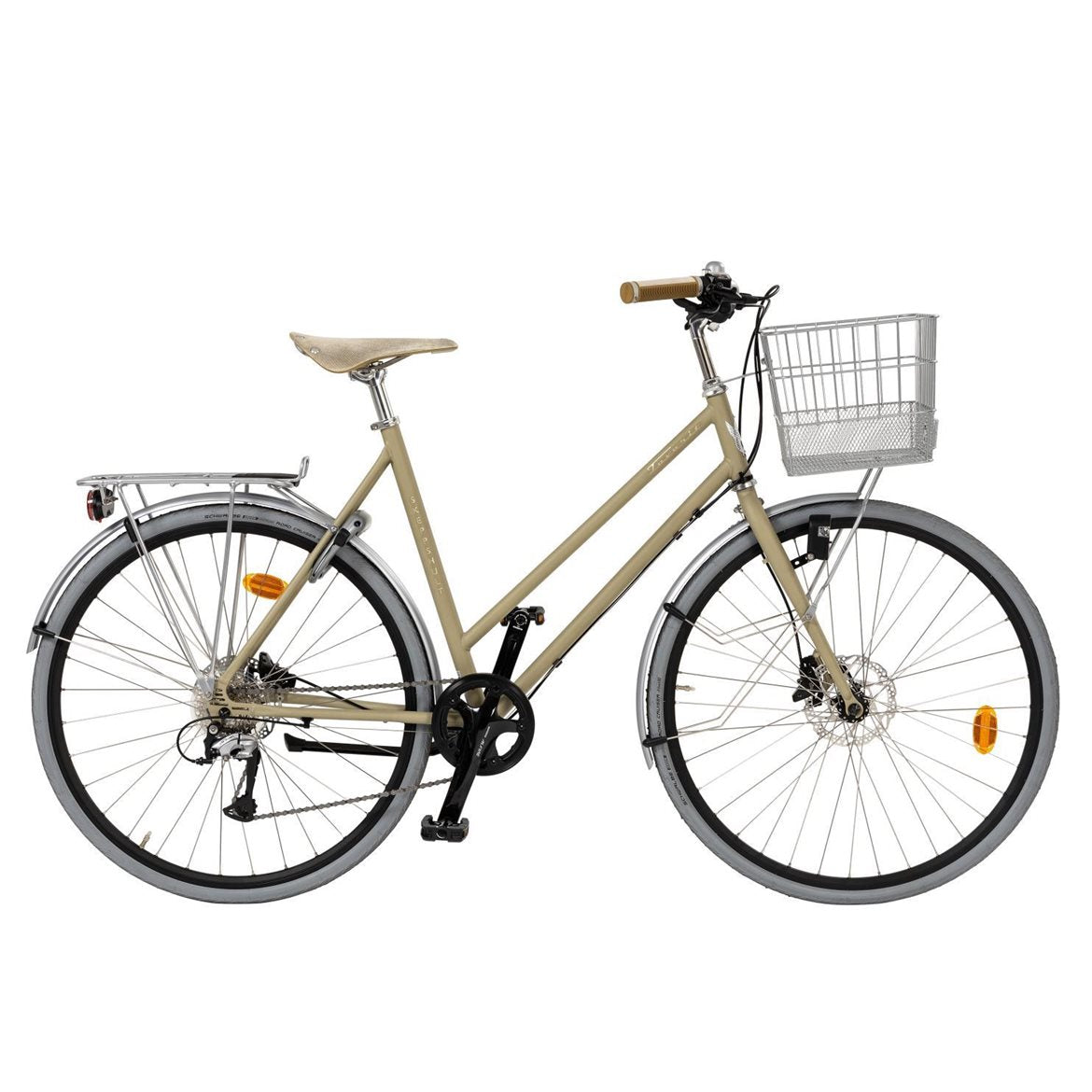 Damcykel Skeppshult Favorit Sport 9-växlar Eucalyptus Matt
