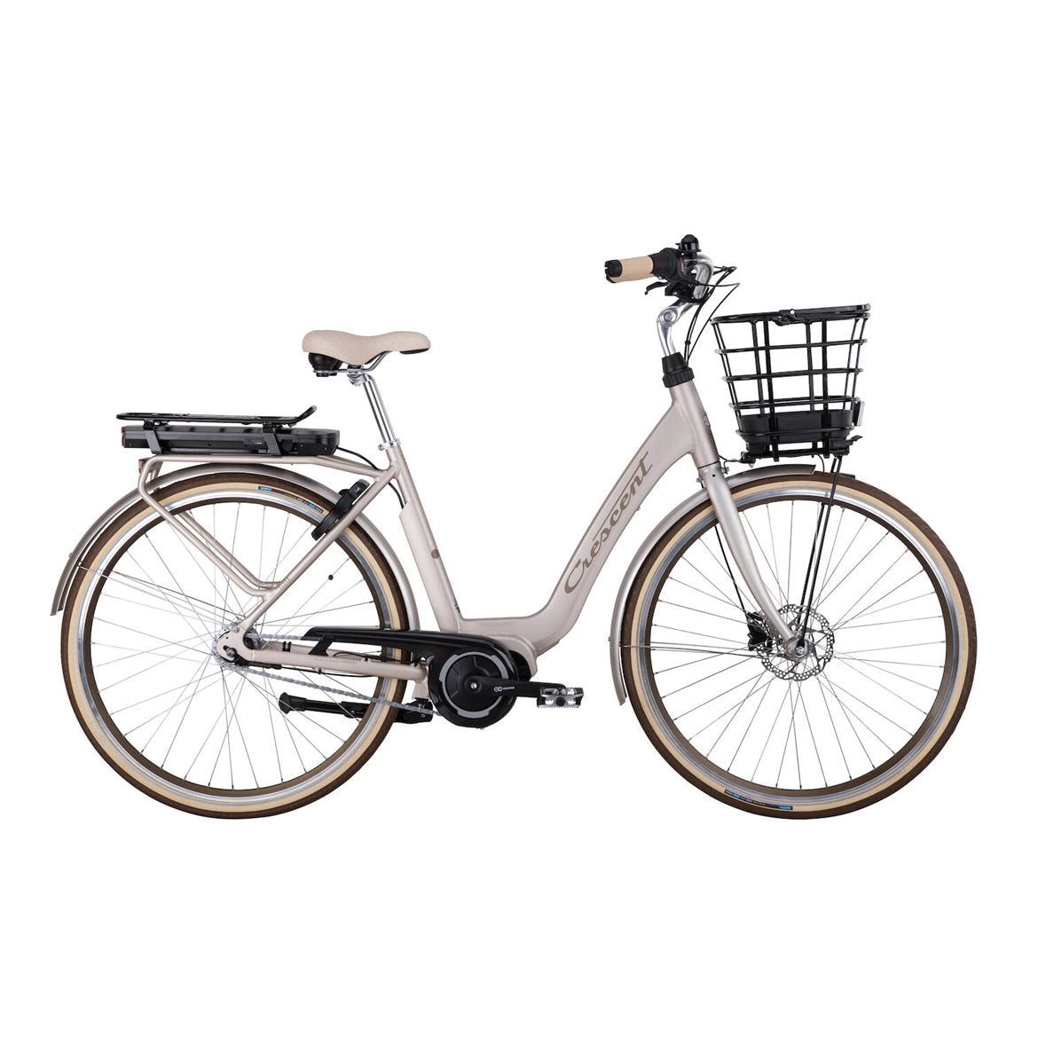 Elcykel Crescent Elora Silver Pearl