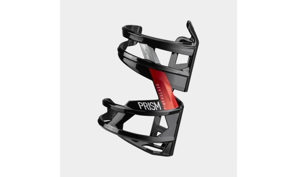 Flaskställ Elite Prism Left svart/röd