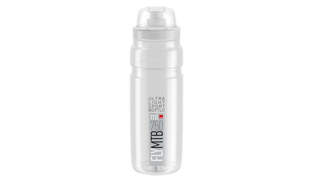 Flaska Elite FLY MTB Klar/Grå 750ml