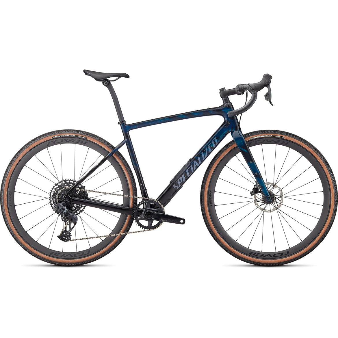 Gravelbike Diverge Expert Carbon Gloss Teal Tint/Carbon/Limestone/Wild