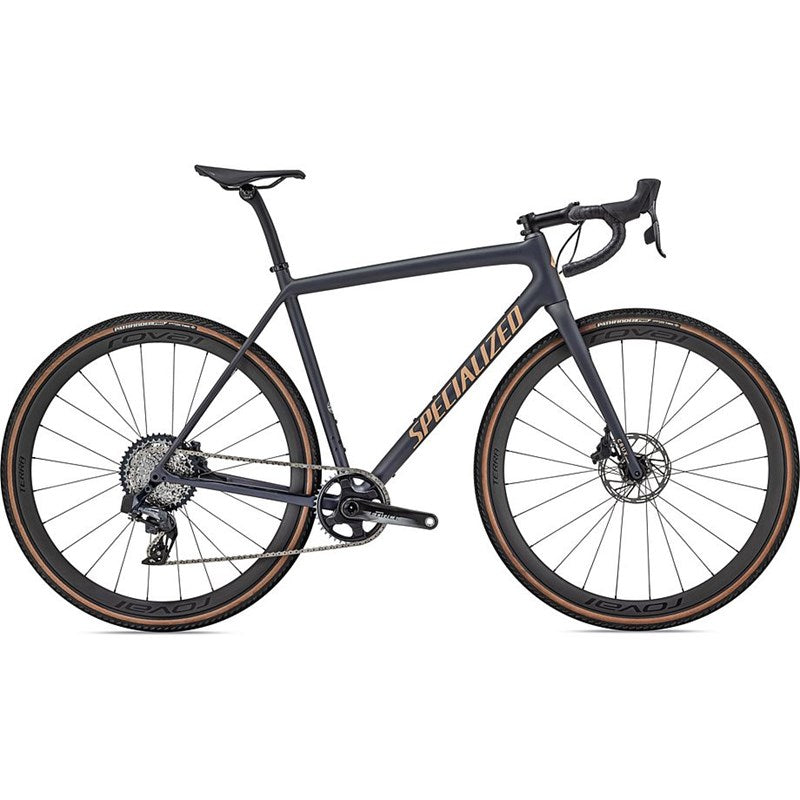 Gravelbike Specialized Crux Pro Gloss Satin Dusty Blue/Ice Papaya 2022