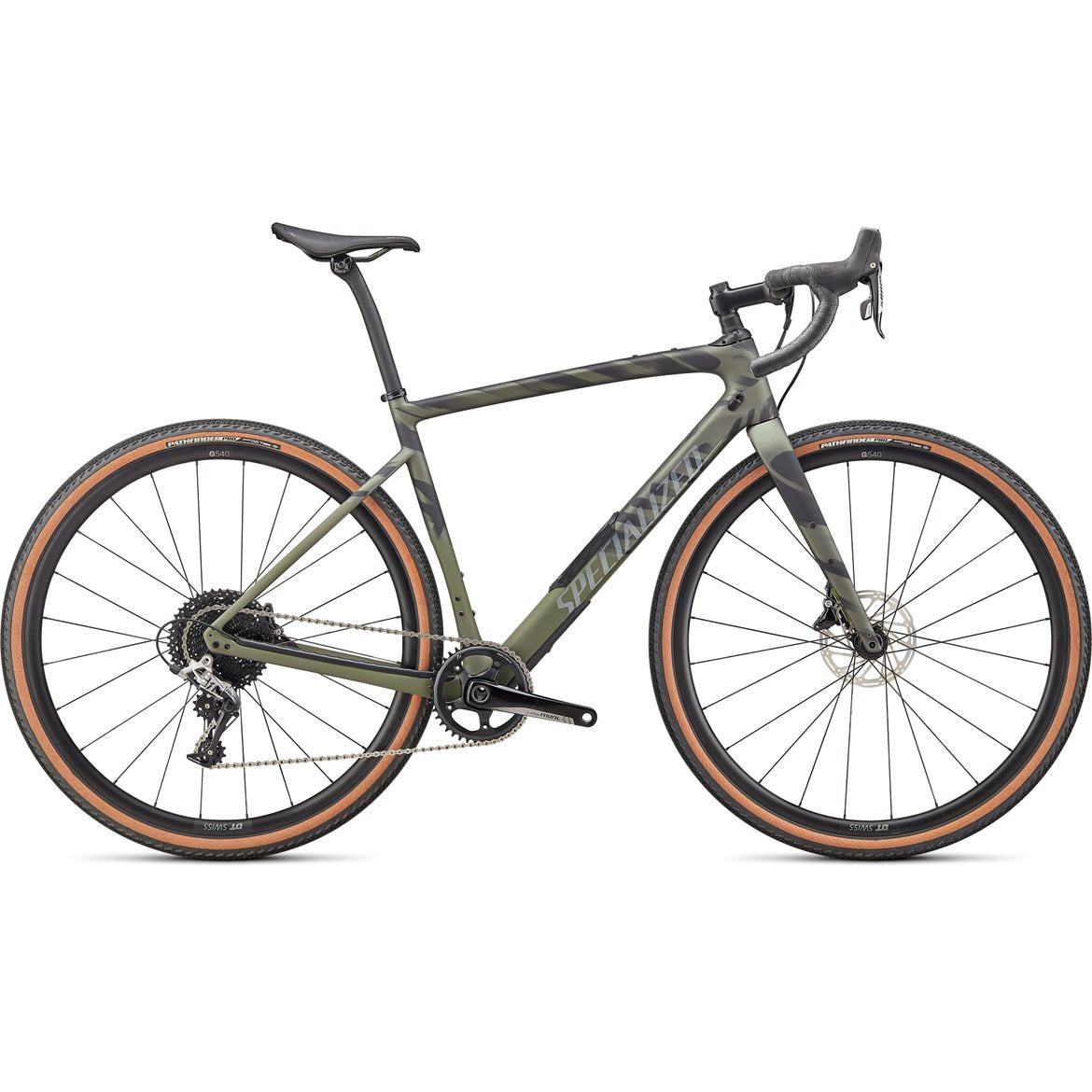Gravelcykel Specialized Diverge Comp Carbon Olivgrön 2022