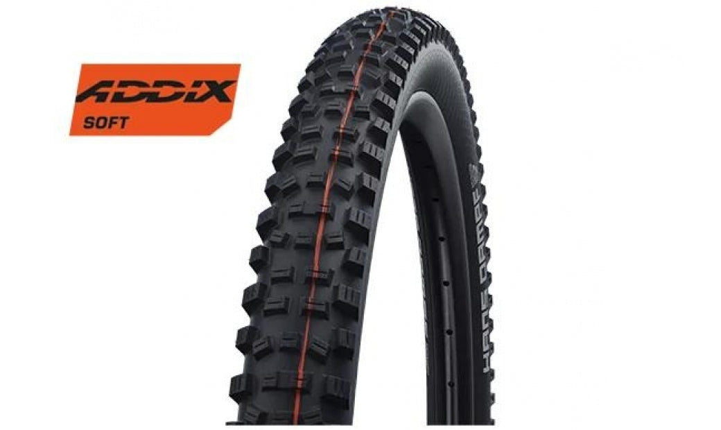 Cykeldäck Schwalbe Hans Dampf ADDIX Soft Super Trail 65-584 (27.5x2.60) black/bronze