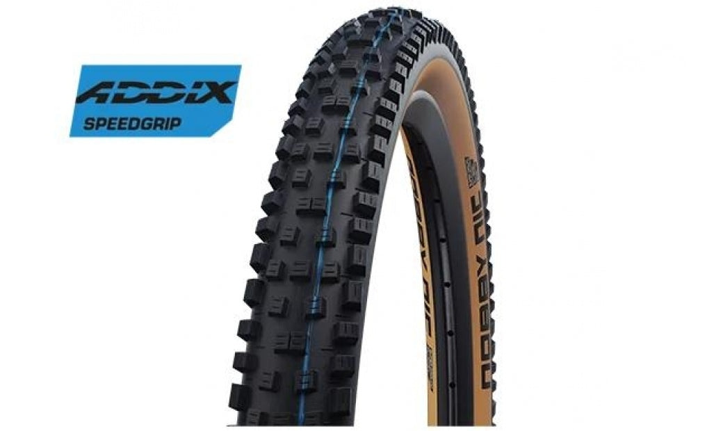 Cykeldäck Schwalbe Nobby Nic Super Ground ADDIX SpeedGrip (62-559) black/brown