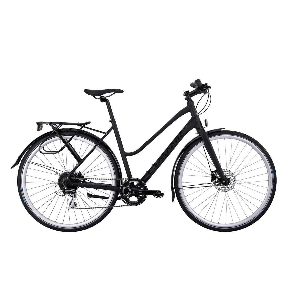 Hybridcykel Crescent Femto Svart Matt 2022