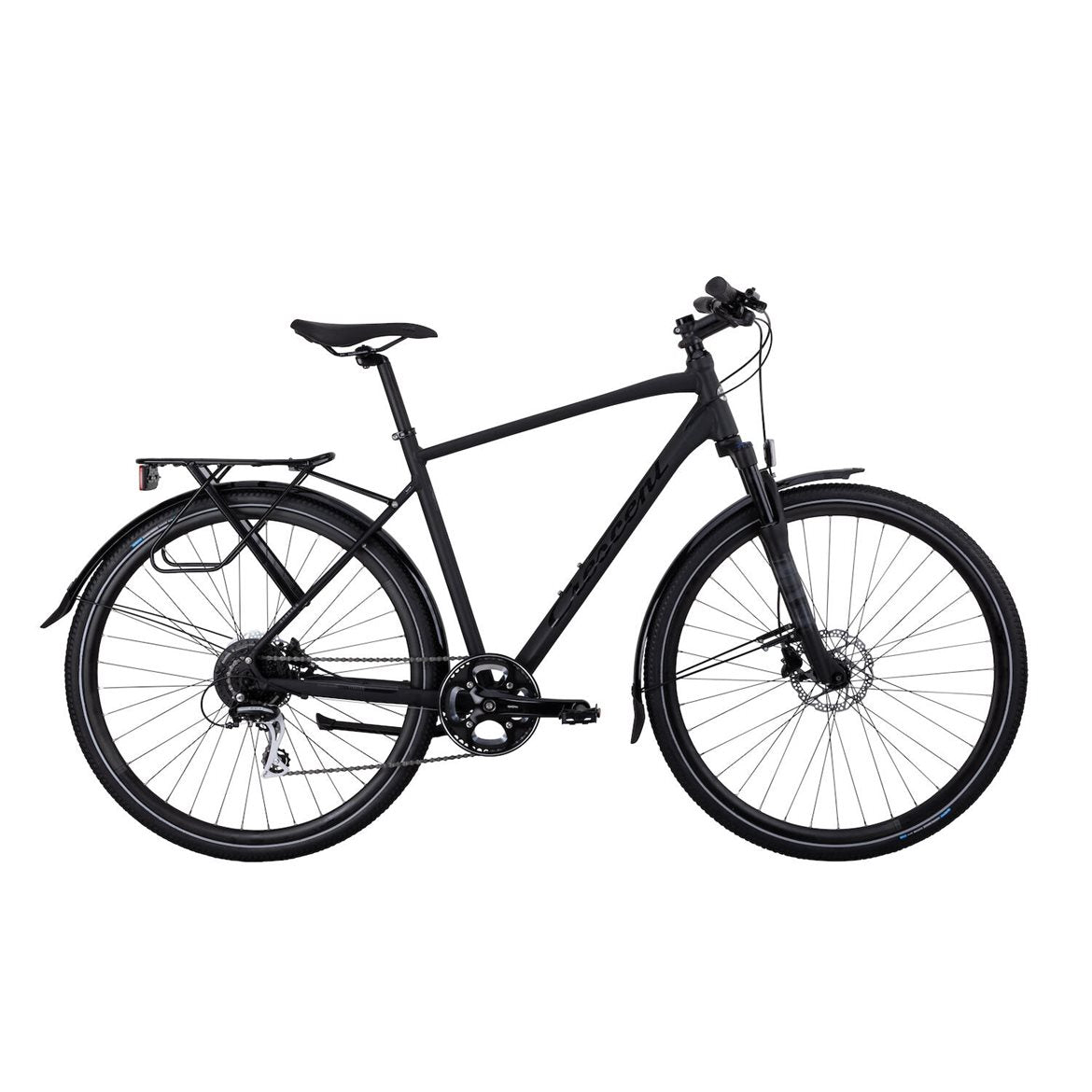 Hybridcykel Crescent Starren Svart matt