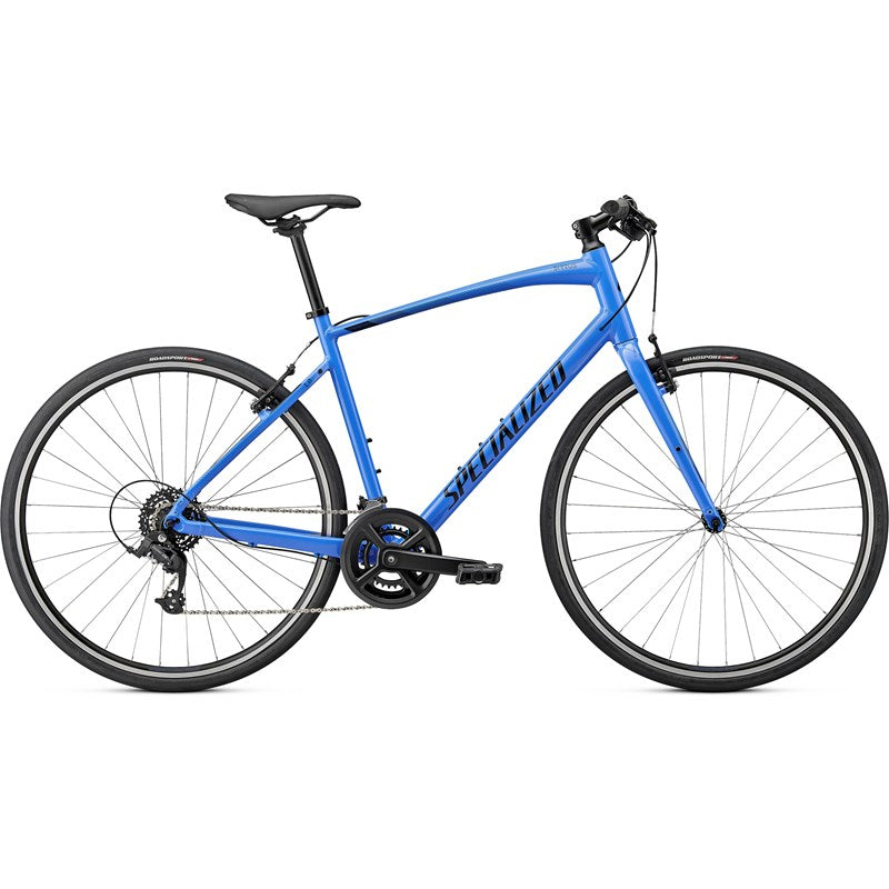 Hybridcykel Sirrus 1.0 GLOSS SKY BLUE /CAST BLUE / SATIN BLACK REFLEC