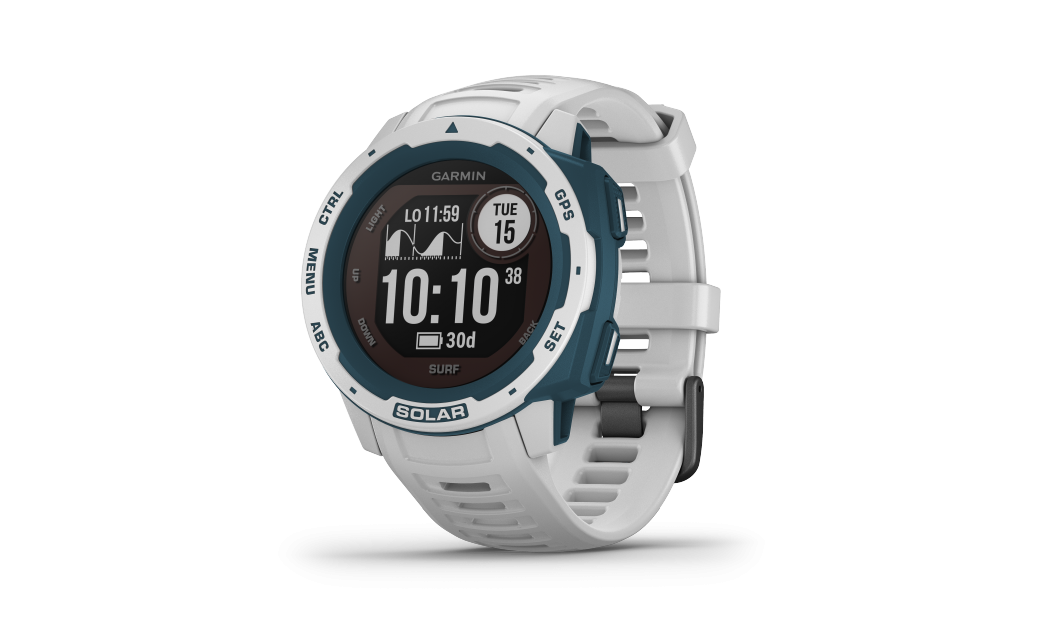 Träningsklocka Garmin Instinct Solar Surf Ljusgrå