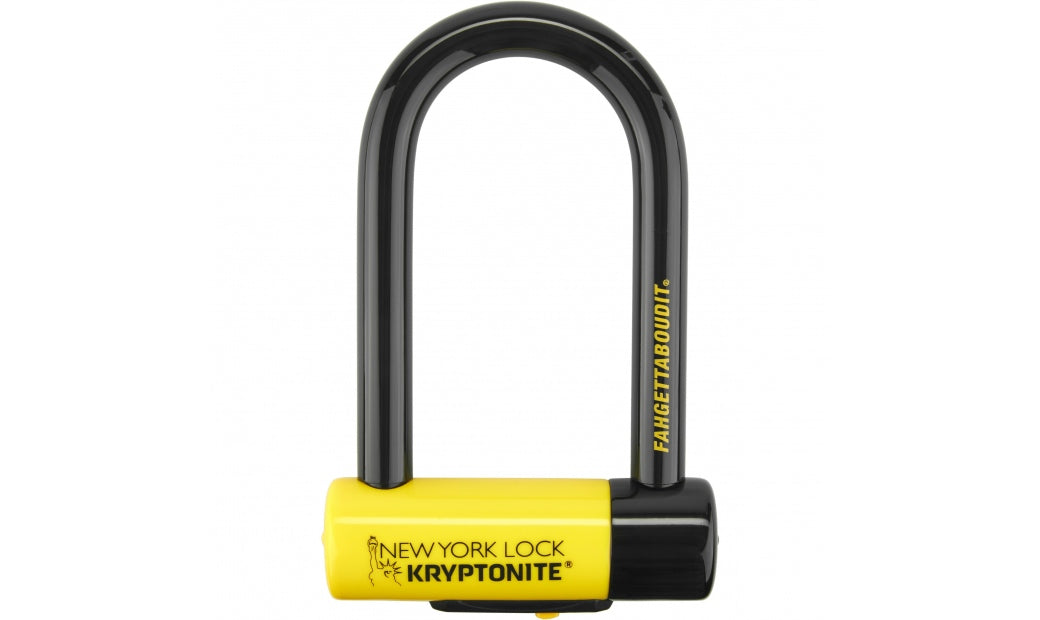 Bygellås Kryptonite New York Fahgettaboudit Mini