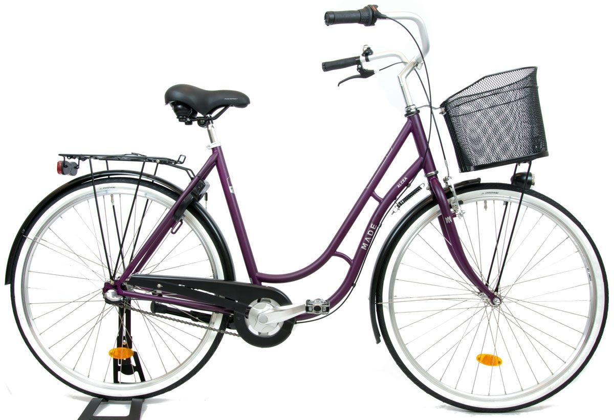 Damcykel MADE Alcea 3-växlad 28" matt lila