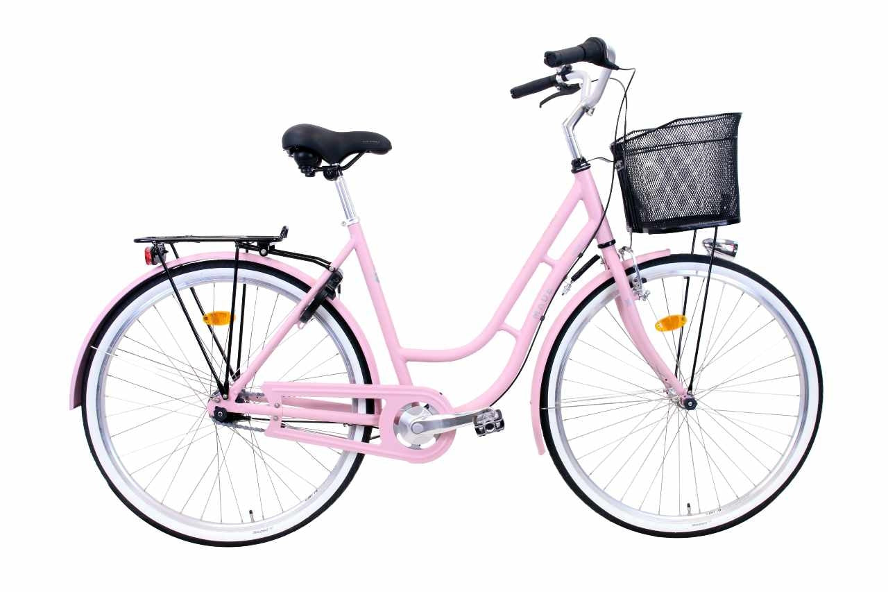 Damcykel MADE Linde 7-växlad 28" matt ljusrosa