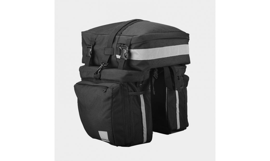 Pakethållarväskor Sahoo Travelpak Triple 2 x 12 liter + 13 liter