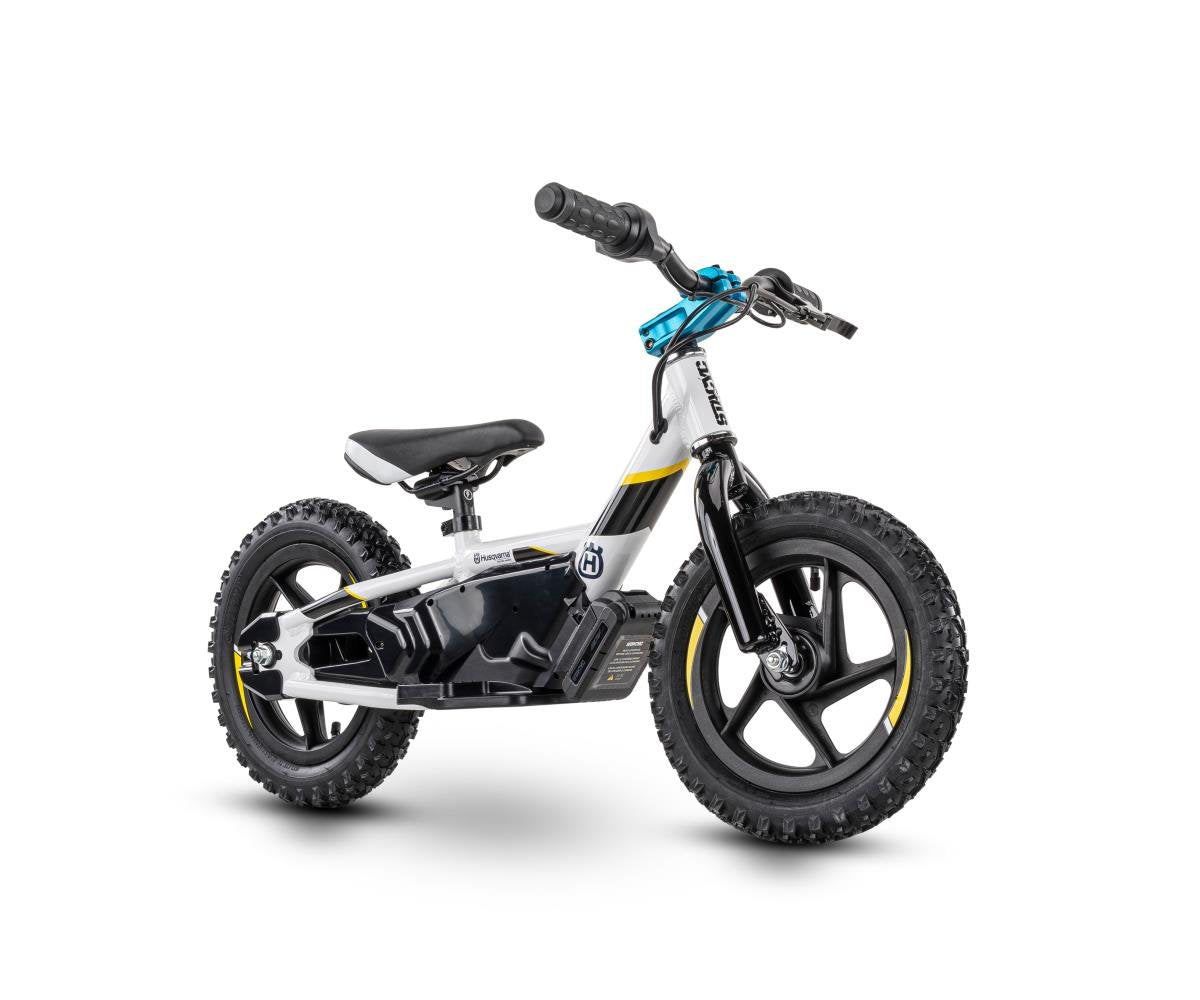 El-Balanscykel Husqvarna 12eDrive 12" vit