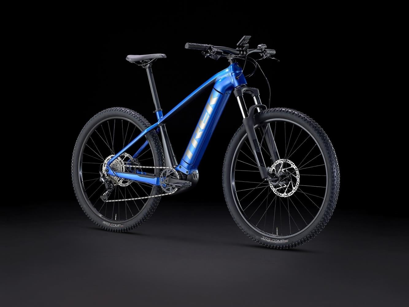 El MTB Trek Powerfly 4 Gloss Alpine/Gloss Lithium