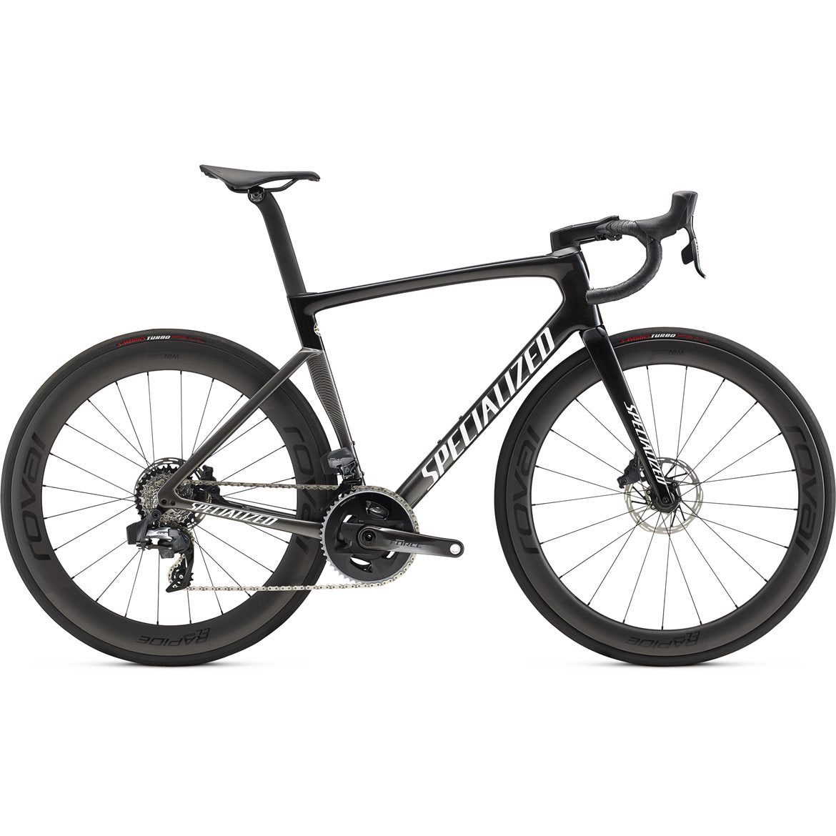 Racercykel Tarmac SL7 Pro Etap Carbon /Smoke / Metallic White Silver